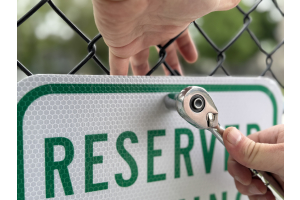 How to Mount a Sign to a Chain Link Fence