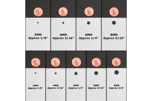 Hollow Punch Bit Comparison for the Filepecker FP-1B and FP-1XLS Heavy Duty Paper Hole Punch