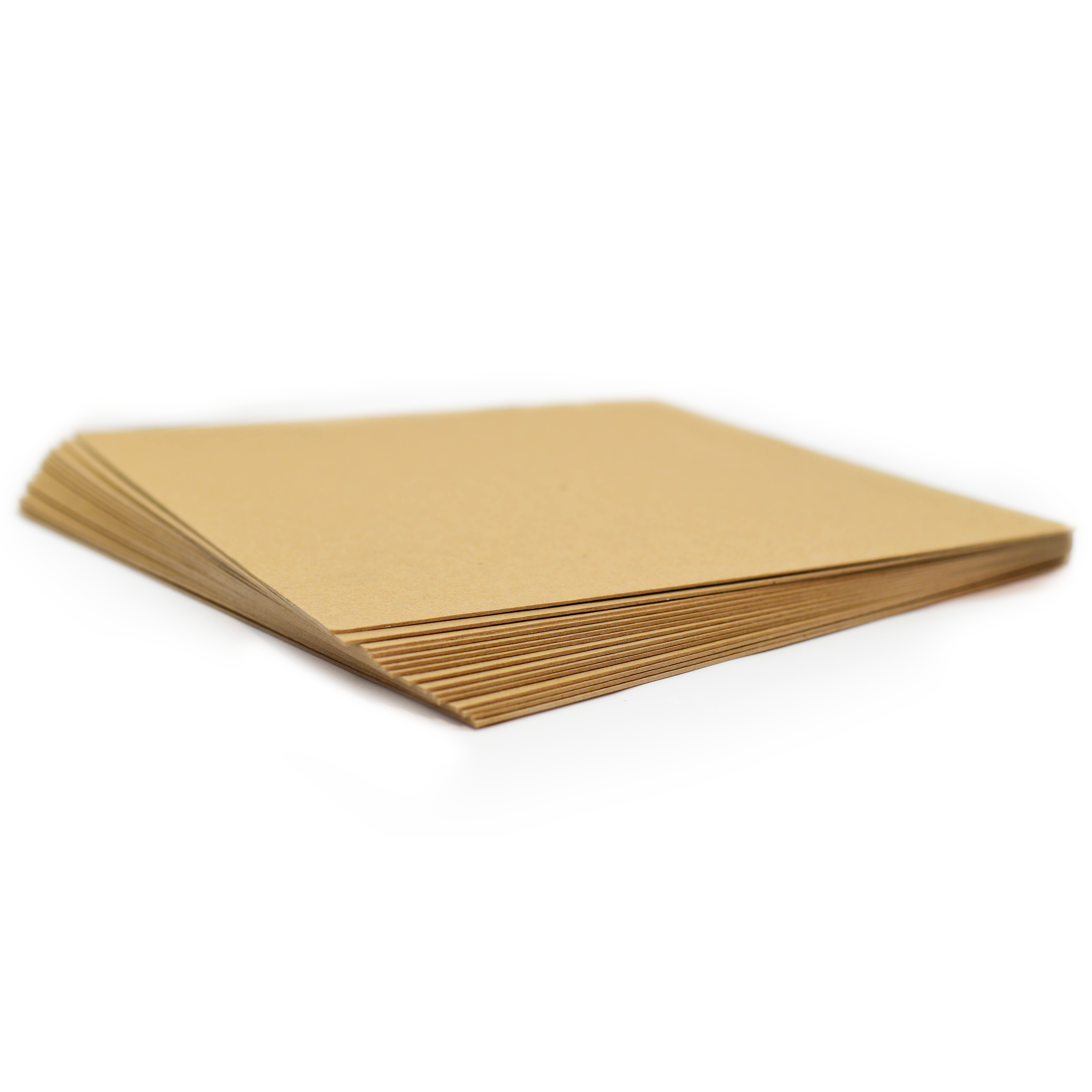 50-Point Heavy Weight Chipboard Sheets, 8.5 X 11 Inches, US-made, (100  sheets)