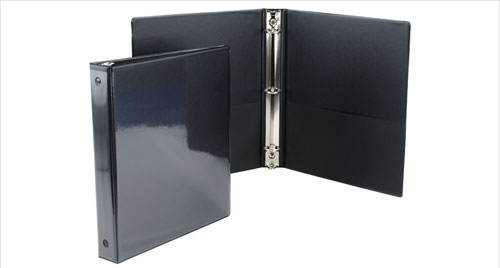 Black Clear Overlay Binders