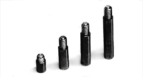 Black Aluminum Screw Post Extensions