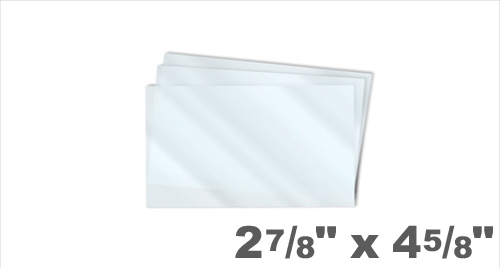 Memorial Size Laminating Pouches 2-7/8