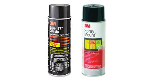 Spray Mount Adhesives