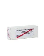 1/4" Staples - Red Streak - (for Staplers Using ISP 492-0025 or Plockmatic 800001 Staples) - Box of 5000 Staples - 210-1-4