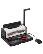 Optimus-46i Manual Spiral Binding Punch with Electric Coil Inserter