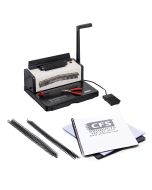 Manual Spiral Coil Punch and Electric Coil Inserter - Binding Machine Starter Kit