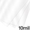 8.75" x 11.25" Clear Covers - Heavy 10 mil Rounded Corners - (100/bundle) - 033021DD
