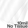 8.75" x 11.25" Clear Covers - Heavy 10 mil Rounded Corners - (100/bundle) No Tissue - 033021NTDD