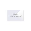 Laminating Pouch -  Jumbo 2-15/16" x 4-1/8" - 7 mil (100 ea) - 01121052JU