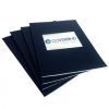 1/16" Coverbind Linen with Window Thermal Binding Covers (100 / Box) Navy - 08CBLW116NAVY