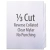 Single-Reverse Collated, Clear Mylar (No Punch) 420 sets