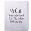Single-Reverse Collated, Plain White (No Punch) 420 sets