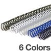 6-mm (1/4-inch) Binding Coils - 5:1 Pitch  (100/box - up to 35 sheets) - 335106