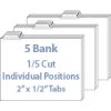 Clear Mylar - Uncollated - Position 1 or 5 - 1250/case