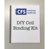 DIY Coil Binding Kit - 25 books (Includes Pre-Punched Papers & Covers) - DIYCOILKIT