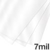 8.75" x 11.25" Clear Covers - Med 7 mil Rounded Corners - (100/bundle) - 033027DD