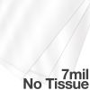 8.5" x 11" Clear Covers - Med 7 mil Square Corners (100/bundle) No Tissues - 033027AANT