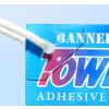BannerUps PowerTabs - Clear Corner Hangers (for outdoor use - 100 pieces)