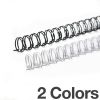 1-1/4" Twin Loop Wire 2:1 (100/box - up to 265 sheets) - 27114