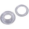 #3 Plastic Grommets -7/16" Hole (500 sets) - GRM3