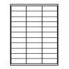 33-up (2-3/4" x 1") Peel & Stick Mailing Labels - 22COPY33LA