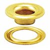 #1 Brass Self-Piercing Grommets - 5/16" (500 Sets) - SPGW1