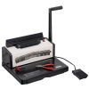 Optimus-46i Manual Spiral Binding Punch with Electric Coil Inserter