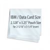 Laminating Pouch - IBM / Data Card 2-21/64" x 3-1/4" - 7 mil (100 ea) - 01120152IB