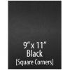 9" X 11" Embossed Covers - Square Corners (100 sets/bundle) Black Only - 030203CABLACK