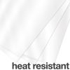 9" x 11" Heat Resistant Clear Covers - 7mil Square Corners (100/bundle) No Tissue Separators - 03HR3027CA