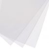 12 mil Sand Textured Polypropylene - 8.5" x 11" Square Corners (100/bundle)