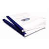 3/4" Coverbind Clear Linen Thermal Binding Covers (50 / Box) - 08CB34NAVY