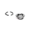 #1 5/16" Economy Nickel-Plated Grommets and Washers (pack of 500 sets)