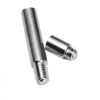 1" Silver Aluminum Screw Post Extensions (100pc.) - 241EXTENSI