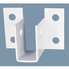 Sooper U Bracket UBA6075 for 3/4" Board Corners - White Aluminum (1 ea.) - UBA6025-No Screw Posts