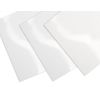 8.5" x 11" White Glosskote Covers Square Corners (200/bundle)