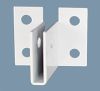 Sooper U Bracket UBA4025 for 1/4" Board Corners - White Aluminum (1 ea.) - UBA4025