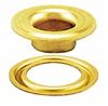 #1 Brass Self-Piercing Grommets - 5/16" (500 Sets) - SPGW1