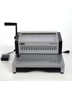 GBC CB25E Pro Electric Comb Punch and Binding Machine - Binds 500 Sheets - Punches 25 sheets