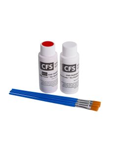 2oz Padding Kit - (1) 2oz White Padding Compound, (1) 2oz Red Compound, (4) Pad Brushes