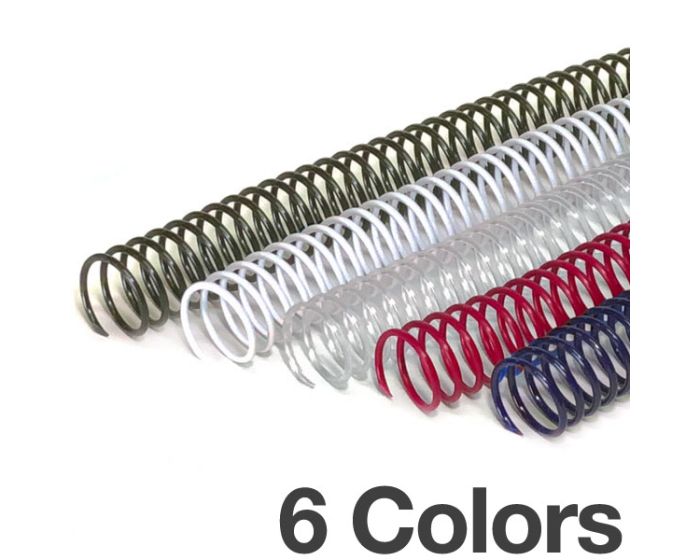 12mm (15/32-inch) Binding Coil 5:1 Pitch 36 Inches Long (100/box