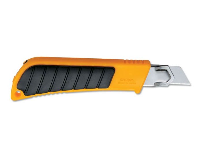 Rubber Grip Insert Utility Knife - 18mm Blade