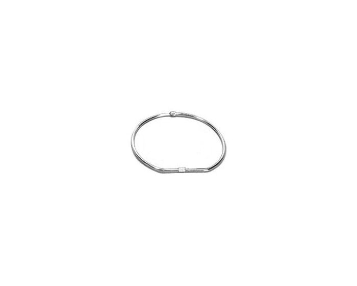 6 Metal Rings w/ Screw Locks - 10/pack