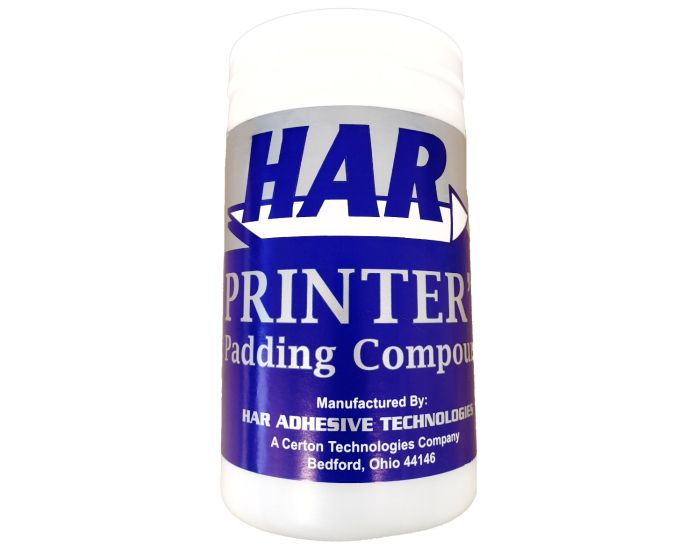 HAR Printer's Padding Compound - For Making Note Pads - White (Quart) -  PA-QW