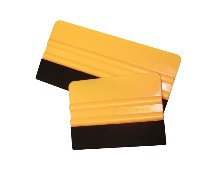 Orange Felt Squeegee