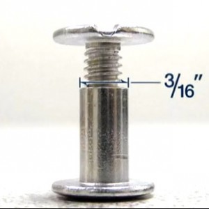 CFS' screw posts have a 3/16-inch diameter