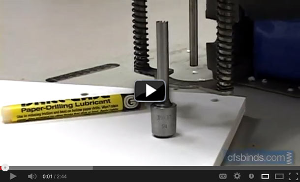 Click to watch the video on drill bit care