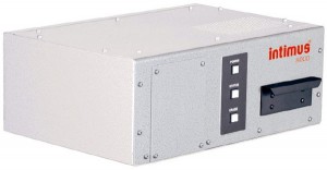 Intimus i8000 degausser permanently erases hard discs, removable drives and tapes.
