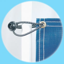 Banner bungees elastic banner hangers
