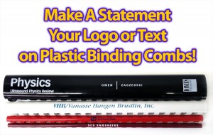 CFS can imprint your custom combs